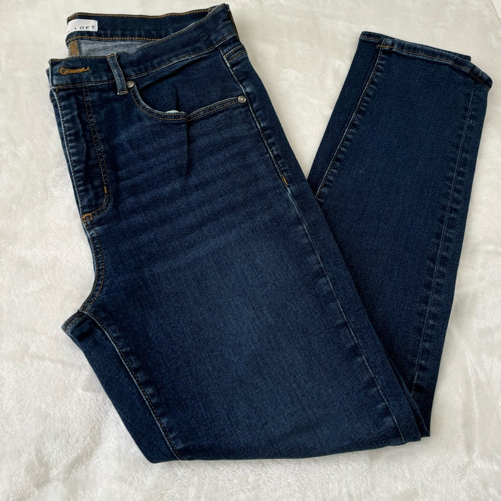 Loft blue jeans - worn - in good condition- clean